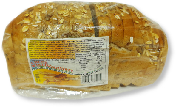 GS Koszalin Chleb wieloziarnisty krojony 400 g