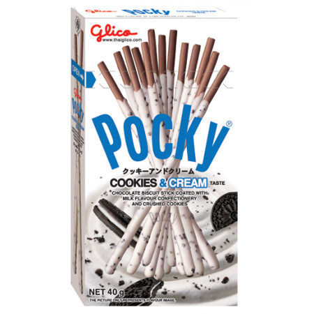 Glicko Przekąska Pocky ciastka z kremem 40g