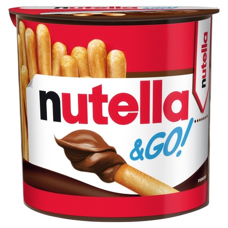 Nutella & Go! Krem do smarowania z orzechami laskowymi i kakao oraz chrupiące paluszki 52 g