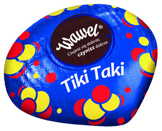 Wawel Tiki Taki kokosowo-orzechowe Czekoladki nadziewane