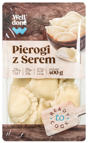 Well Done Pierogi z serem 400 g