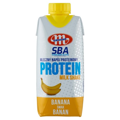 Mlekovita Super Body Active Mleczny napój proteinowy 350 g