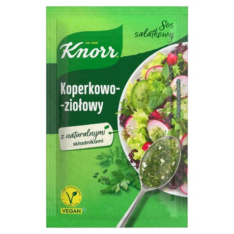 Knorr Sos sałatkowy koperkowo-ziołowy 9 g