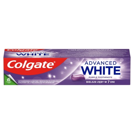 Pasta do zębów Colgate Advanced White Purple 75ml