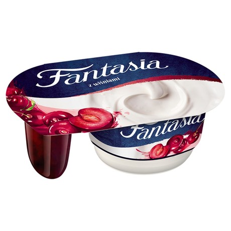 Fantasia Jogurt kremowy z wiśniami 122 g