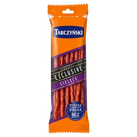 Tarczyński Kabanosy Exclusive cielęce z drobiem 90 g