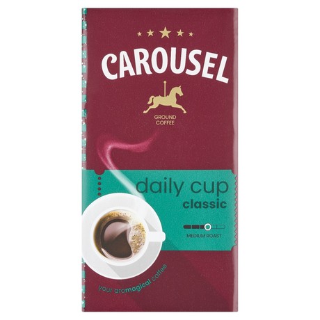 Carousel Daily Cup Classic Kawa mielona palona 500 g