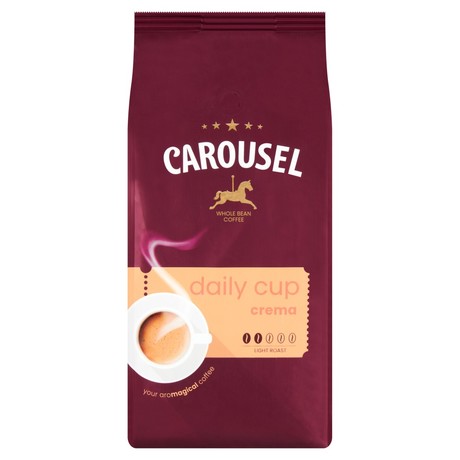 Carousel Daily Cup Crema Kawa ziarnista palona 1000 g