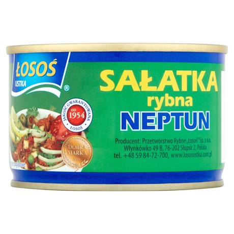 Łosoś Ustka Sałatka rybna Neptun 170 g