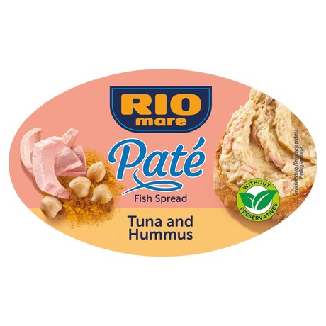 Rio Mare Pasta z tuńczyka i hummusu 115 g