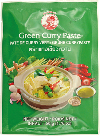 Cock Brand Pasta curry zielona 50 g