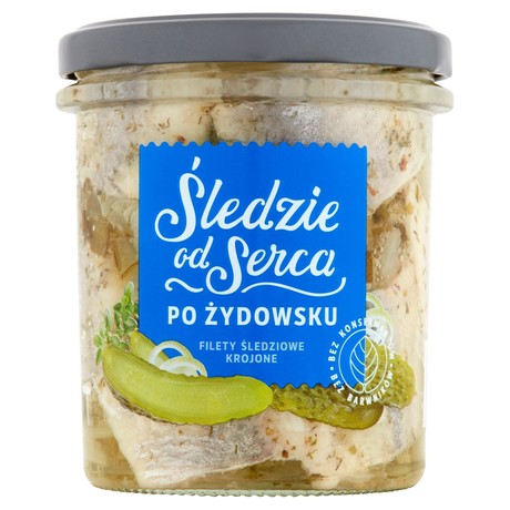 Contimax Filety śledziowe krojone po żydowsku od serca 300 g