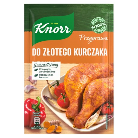Knorr Przyprawa do złotego kurczaka 23 g