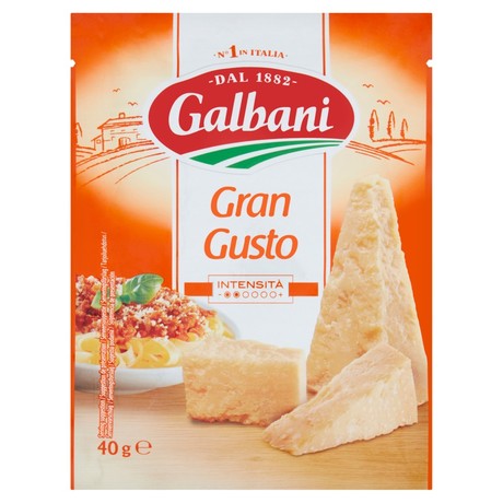 Galbani Gran Gusto Mieszanka serów bardzo twardych tartych 40 g