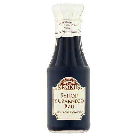 Krokus Syrop z czarnego bzu 300 ml