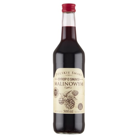 Excellence Polskie smaki Syrop o smaku malinowym 500 ml