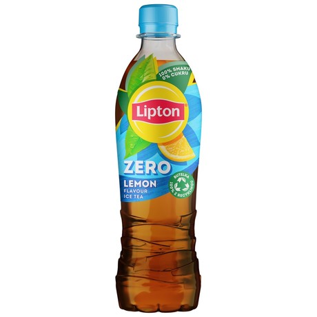 Lipton Ice Tea Lemon Flavour Zero Napój niegazowany 500 ml