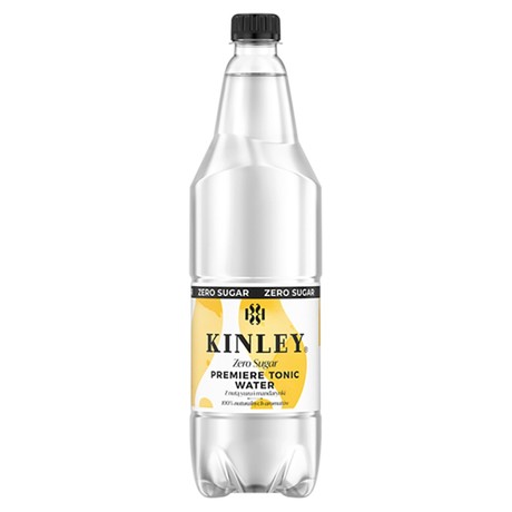 Kinley Zero Sugar Premiere Tonic Water Napój gazowany 1 l