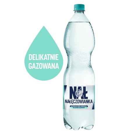 Nałęczowianka Naturalna woda mineralna delikatnie gazowana 1,5 l