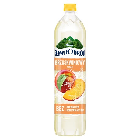 Żywiec Zdrój Napój niegazowany brzoskwiniowy smak 1,2 l