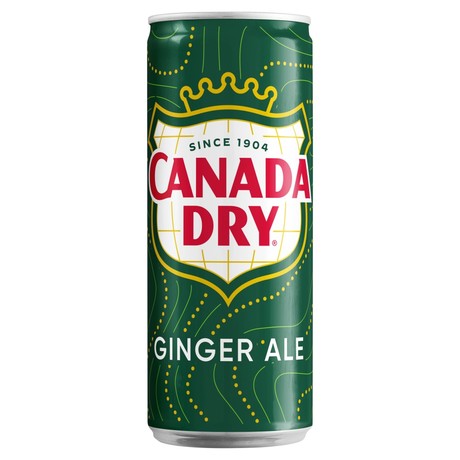 Canada Dry Ginger Ale Napój gazowany o smaku imbirowym 0,33 l