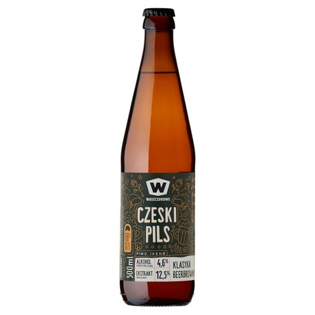 Browar Waszczukowe Czeski Pils Piwo jasne 500 ml