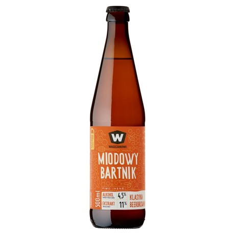 Browar Waszczukowe Miodowy Bartnik Piwo jasne 500 ml