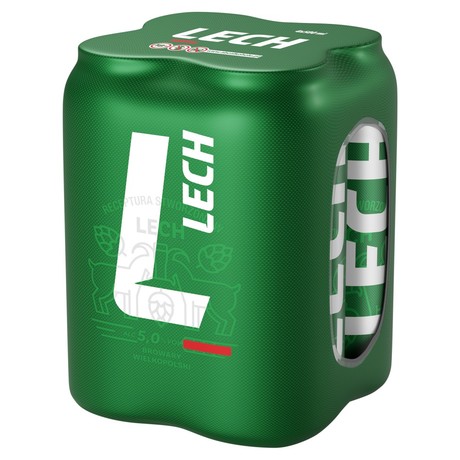 Lech Piwo jasne 2 l (4 x 0,5 l)