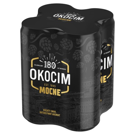 Okocim Piwo jasne mocne 4 x 500 ml
