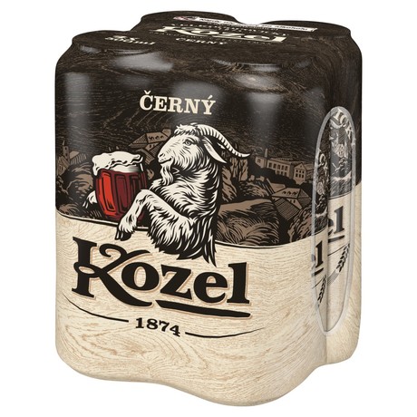 Kozel Černý Piwo ciemne 2 l (4 x 0,5 l)
