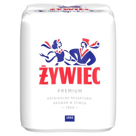 Żywiec Premium Piwo jasne 4 x 500 ml
