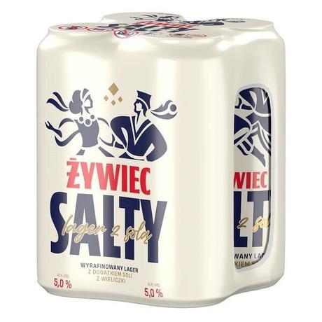 Żywiec Piwo lager z solą 5% 4x500 ml