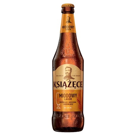 Książęce Miodowy Lager Piwo 500 ml