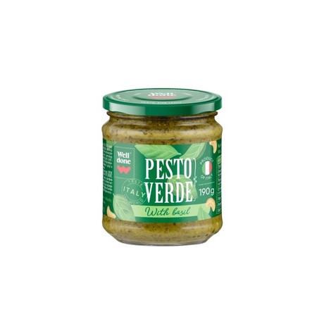 Well Done Sos pesto zielone 190 g