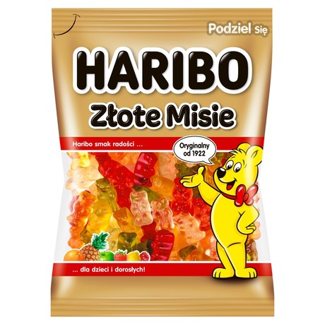 Haribo Złote Misie Żelki owocowe 200 g