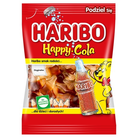 HARIBO Happy-Cola Żelki o smaku coli 175 g