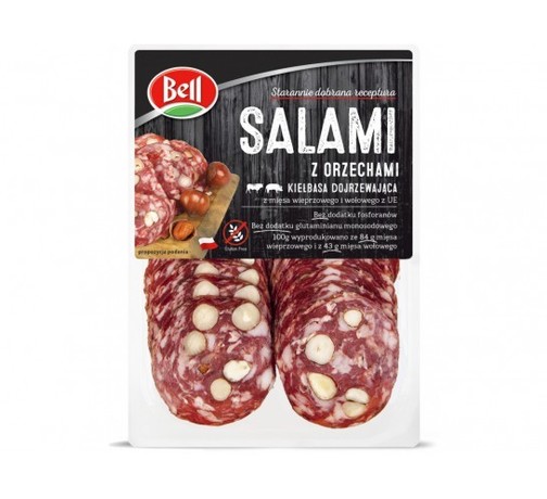 Bell salami z orzechami 70g