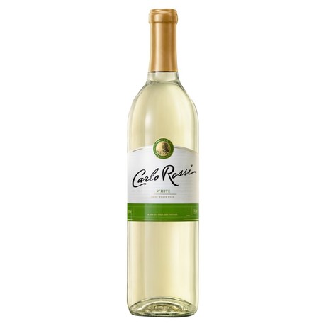 Carlo Rossi California White Wino białe półwytrawne kalifornijskie 750 ml