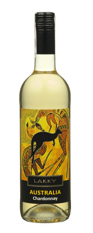 Lakky Chardonnay Wino białe wytrawne 750ml