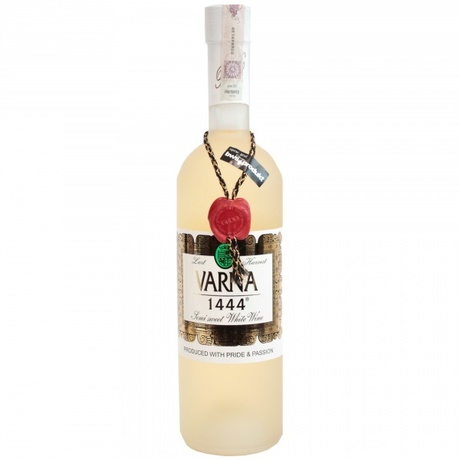 Wino Varna 12% 750ml Białe Półsłodkie