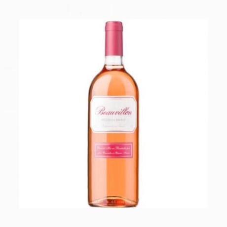 Wino Beauvillon Rose 11% 1l Półsłodkie