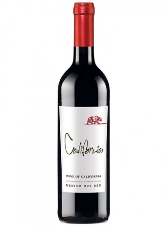 Wino California Bear 12,5% 750ml Czerwone Półwytrawne