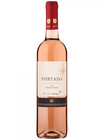 Wino Portada Lisboa Portugalia 11,5% 750ml Różowe Półsłodkie