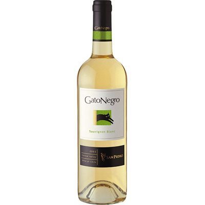 Wino Gato Negro Sauv 13% 750ml Białe Wytrawne