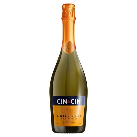 Cin&Cin Prosecco Wino białe wytrawne musujące włoskie 750 ml