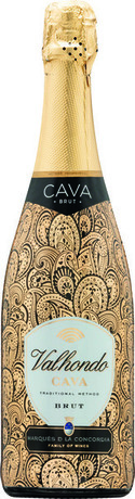 Wino Cava Valhondo Brut białe wytrawne musujące 750 ml
