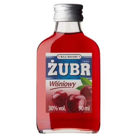 Żubr Likier wiśniowy 90 ml