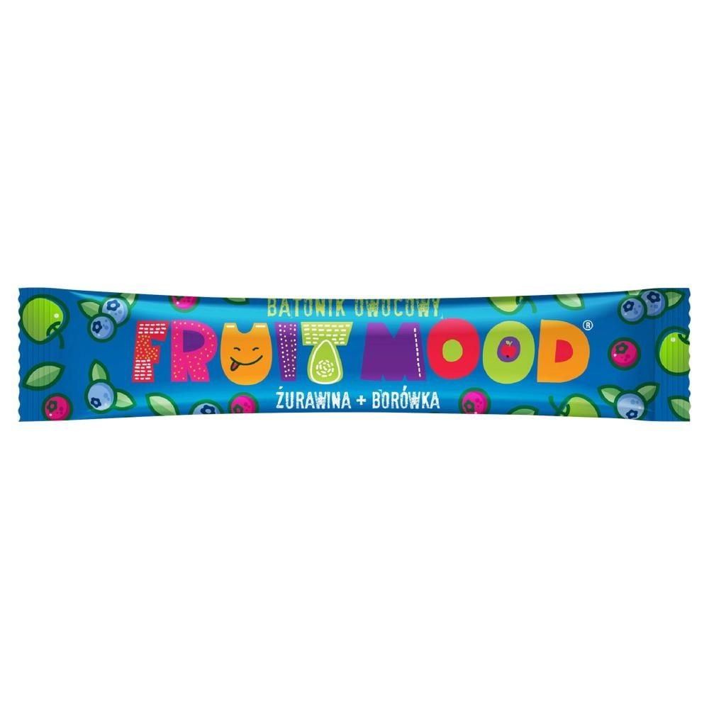 Sergio Fruit Mood Batonik owocowy żurawina + borówka 20 g