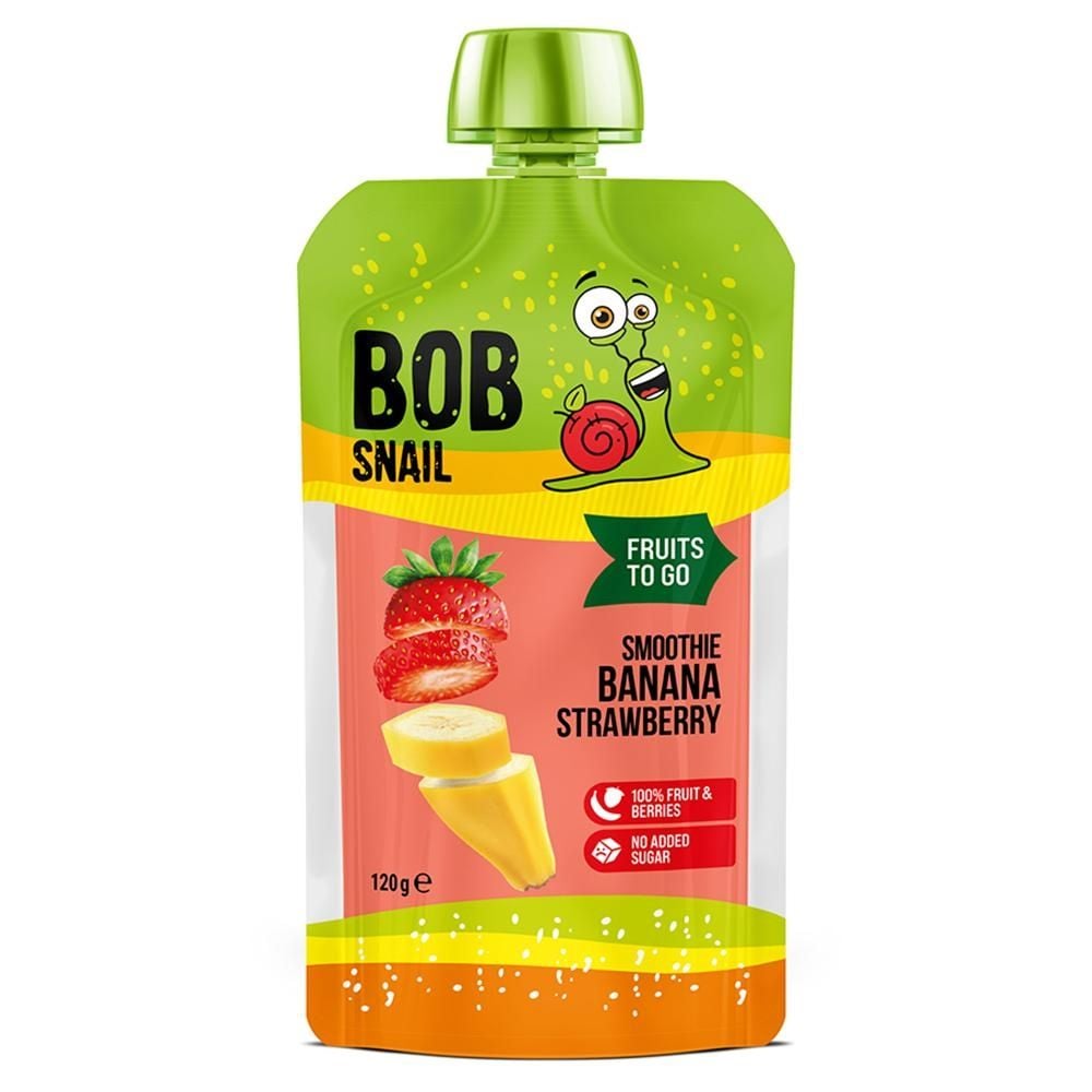 Bob Snail Przecier bananowo-truskawkowy 120 g