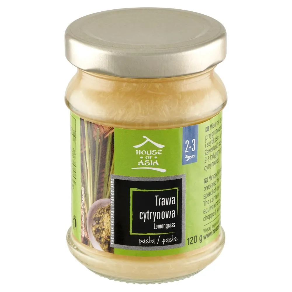 House of Asia Trawa cytrynowa pasta 120 g